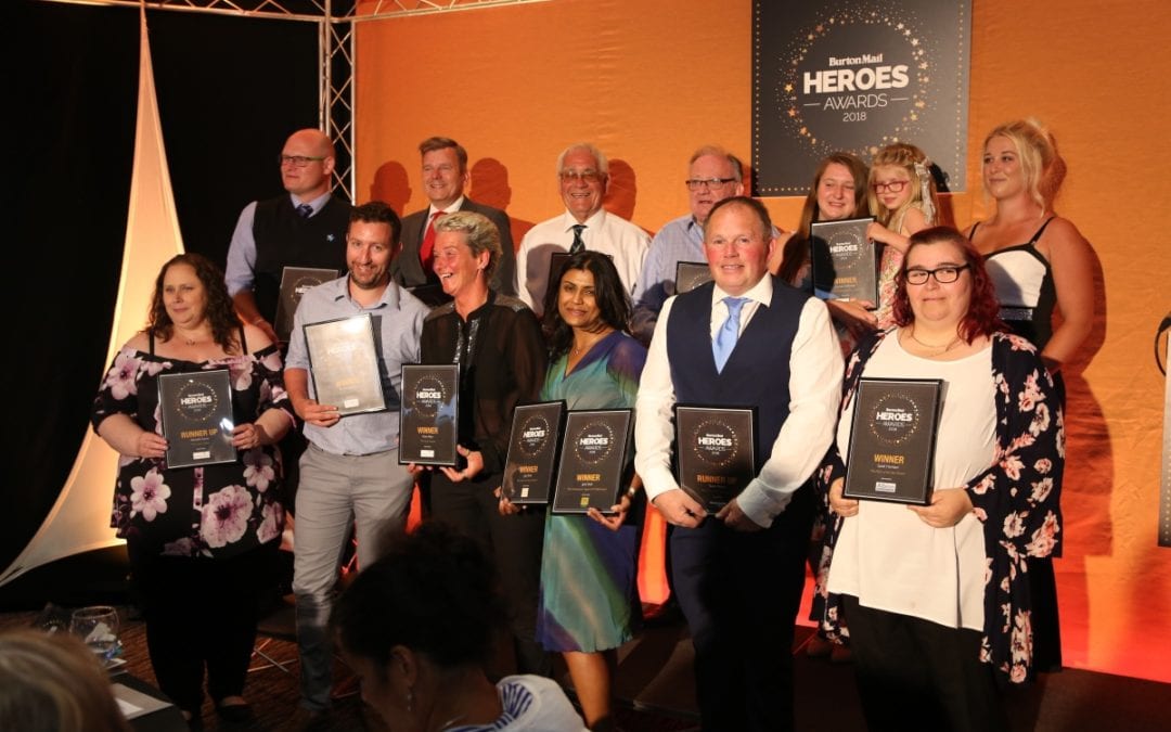 Burton Mail Heroes Awards to celebrate work in the community